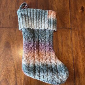 Handmade Upcycled Sweater Stocking, Christmas Stocking, Holiday decor